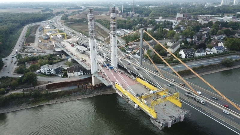 Ersatzbrücke Duisburg als Referenzprojekt für Ingenieurbau